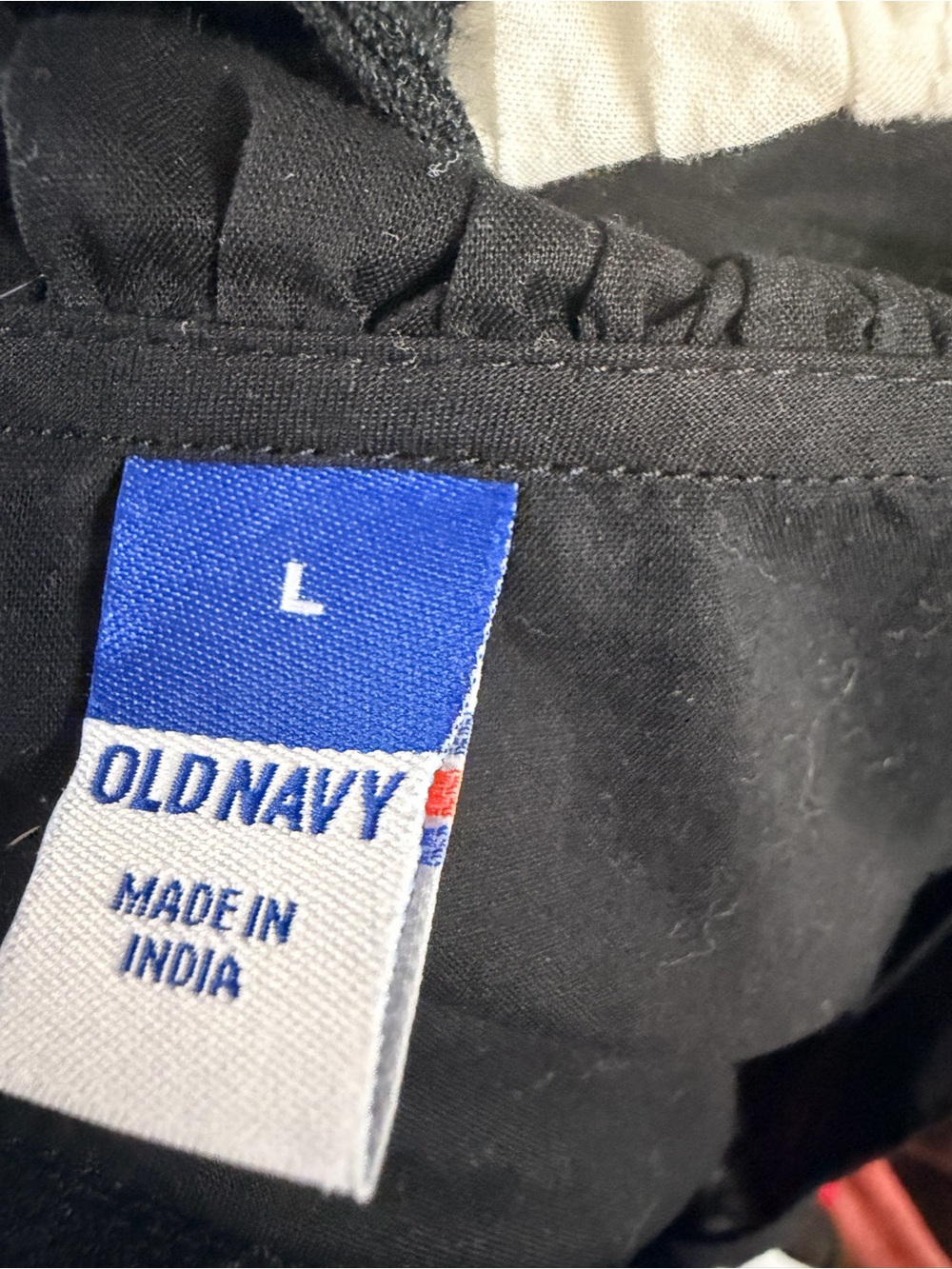 Old Navy Black Button-Front Women's Shirt - Picture 4 of 4